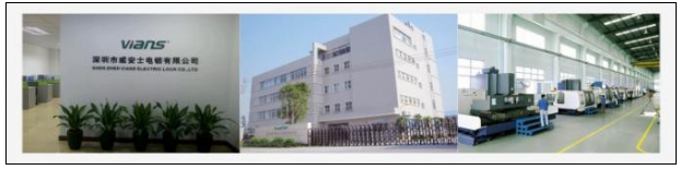 Wysoka wytrzymałość 304 SS Elektryczny rygiel Inteligentny elektryczny rygiel opadający VI-803ST 4