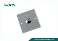Wodoodporny aluminiowy przycisk wysuwny Wyjście 86 * 86 * 20 mm Do zwolnienia drzwi