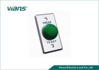 Przycisk wyjścia drzwi w kształcie prostokąta Zielony IP50 Dostosowany przełącznik wciskany