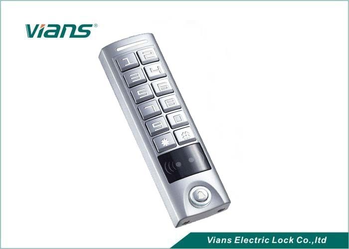 IP68 EM wodoodporny kontroler dostępu do pojedynczych drzwi, systemy dostępu do zabezpieczeń z 2000 kartami