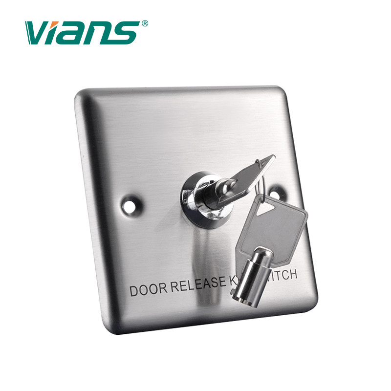 Przycisk wyjścia drzwi IP50 Przełącznik kluczykowy otwierania drzwi do systemu kontroli dostępu