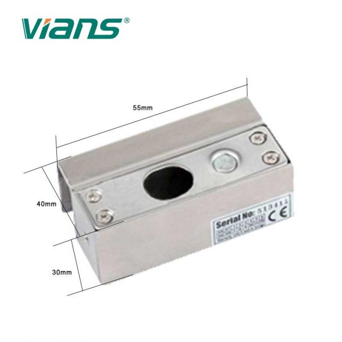 Małe wsporniki zamka typu L Aluminiowe szkło bezramowe 1