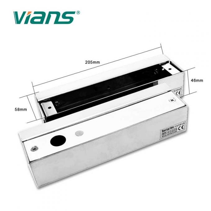 Elektroniczne wsporniki zamków ze stali nierdzewnej do bezramowych szklanych drzwi 0